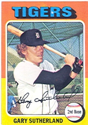 1975 Topps Baseball Cards      522     Gary Sutherland